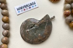 Аммонит, подвеска, К0681, набор 1 шт Аммонит, подвеска, К0681, набор 1 шт