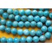 Апатит голубой, шар гладкий 10 мм, набор 4 бусины