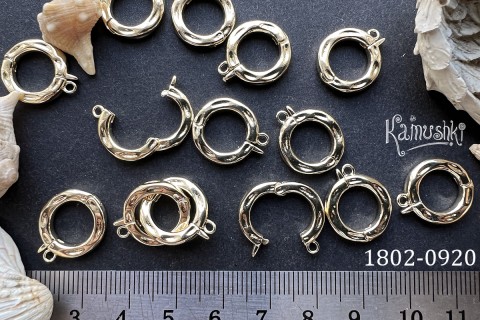 Бейл разъемный круглый, фактурный,14 мм, №1802-0920, 1 шт Бейл разъемный круглый, фактурный,14 мм, №1802-0920, 1 шт