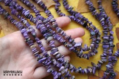Чароит, крошка, набор 9,5 см