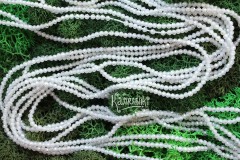 Фианит белый, шар граненый 2,5 мм, набор 9,5 см Фианит белый, шар граненый 2,5 мм, набор 9,5 см