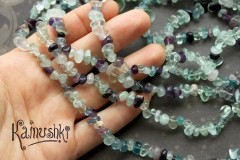 Флюорит, крошка круглая, набор 10 см