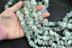 Флюорит, необработанные кусочки, набор 9 см