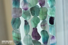 Флюорит, кусочки матовые, набор 8,5 см Флюорит, кусочки матовые, набор 8,5 см