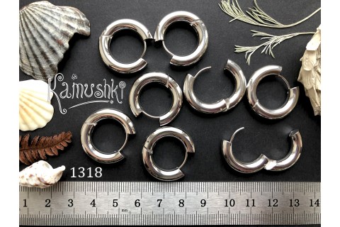Швензы №1318R, кольцо 24 мм, 1 пара Швензы №1318R, кольцо 24 мм, 1 пара