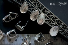 Швензы с английским замочком №1600, "капля", 12х17 мм, 1 пара Швензы с английским замочком №1600, "капля", 12х17 мм, 1 пара