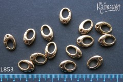 Застежка-карабин "овал" 13 мм, №1853, 1 шт