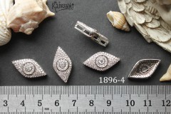 Коннектор-расширитель на 4 нити 11х22 мм, №1896-4, 1 шт