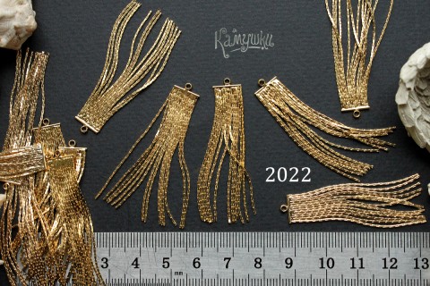 Подвеска с цепочками 45 мм №2022, 1 шт