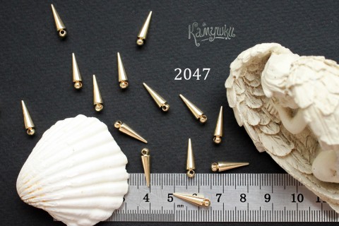 Подвеска "шип" 4х16 мм №2047, 1 шт