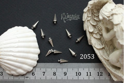 Подвеска "шип" 4х10 мм №2053, 1 шт