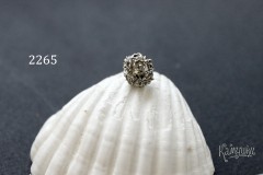 Бусина №2265 "Ёжик" 8 мм, 1 шт Бусина №2265 "Ёжик" 8 мм, 1 шт