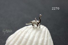 Подвеска "Динозавр - Диплодок", №2270, 1 шт Подвеска "Динозавр - Диплодок", №2270, 1 шт
