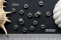Рондель гладкий, сталь, 2х5 мм, №2364S-0920, 1шт Рондель гладкий, сталь, 2х5 мм, №2364S-0920, 1шт
