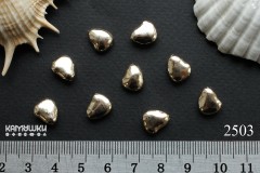 Бусина округлая "фриформ" 10х8 мм, №2503, 1 шт Бусина округлая "фриформ" 10х8 мм, №2503, 1 шт