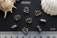 Подвеска зодиак "Дева", 8х10 мм, №2544, 1 шт