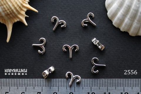 Подвеска зодиак "Овен", 9х10 мм, №2556, 1 шт