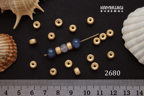 Рондель "сахарный" 3,5х6 мм, №2680, 1 шт