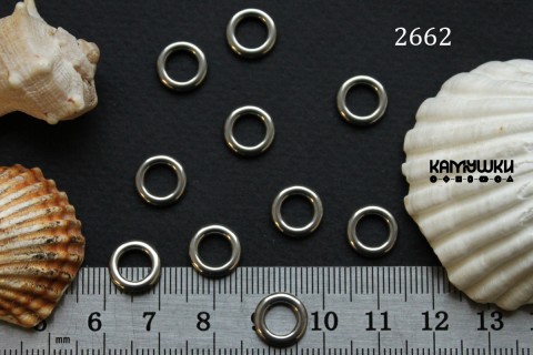 Коннектор "кольцо" 10 мм сталь, №2662-0920, 1 шт