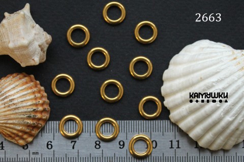 Коннектор "кольцо" 10 мм сталь, №2663S-0920, 1 шт