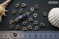 Бейл серебристый, 8 мм, №193, 1 шт