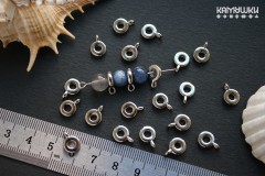 Бейл серебристый, 8 мм, №193, 1 шт