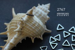 Коннектор "треугольник" 6 мм, №2767-4, 1 шт Коннектор "треугольник" 6 мм, №2767-4, 1 шт