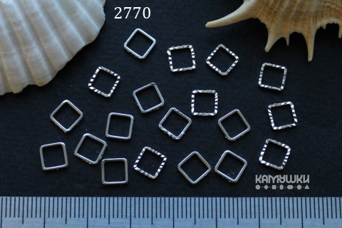 Коннектор "квадратик" 6 мм, №2770-4, 1 шт