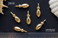 Подвеска объемные буквы, "I", 6х14 мм, №2810, 1 шт