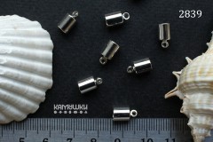 Концевик для шнура 5 мм, №2839, 1 шт