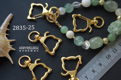 Застежка-карабин "кошка" №2835-25, 1 шт
