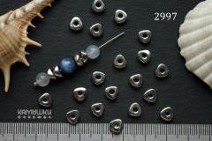 Бусина-рондель фигурный 3х6 мм, №2997-0920, 1 шт