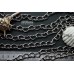 Цепь крупная фигурная "Сердца", звено 10х16 мм, №2963-0920, отрезок 25 см