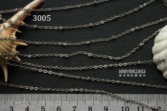Цепочка фигурная 1,5х2 мм, №3005, отрезок 50 см Цепочка фигурная 1,5х2 мм, №3005, отрезок 50 см