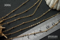 Цепочка фигурная 1,5х2 мм, №3006, отрезок 50 см Цепочка фигурная 1,5х2 мм, №3006, отрезок 50 см