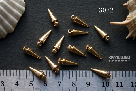 Подвеска "шип" 5х15 мм № 3032, 1 шт