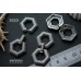 Застежка многорядная "шестигранник" с фианитами 23х42 мм, №3020, 1 шт