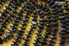 Гиперстен, галтовка поперечная, набор 9,5 см
