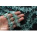Горный хрусталь, кристаллы тонированные бирюзовые, набор 9 см