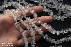 Горный хрусталь, крошка средняя, набор 9,5 см Горный хрусталь, крошка средняя, набор 9,5 см