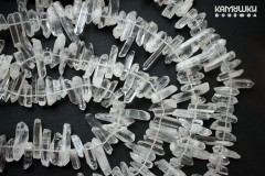 Горный хрусталь, кристаллы средние 20-35 мм, набор 9,5 см Горный хрусталь, кристаллы средние 20-35 мм, набор 9,5 см