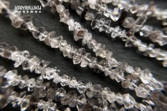 Горный хрусталь, двухголовые кристаллы с включениями, мелкие, набор 9,5 см Горный хрусталь, двухголовые кристаллы с включениями, мелкие, набор 9,5 см