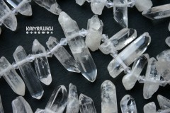 Горный хрусталь, кристаллы 19-37 мм, набор 9 см Горный хрусталь, кристаллы 19-37 мм, набор 9 см