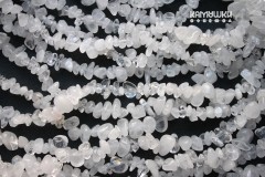 Горный хрусталь и белый кварц, крошка, набор 9,5 см Горный хрусталь и белый кварц, крошка, набор 9,5 см