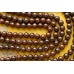 Гранат коричневатый, шар гладкий 8 мм, набор 11 бусин