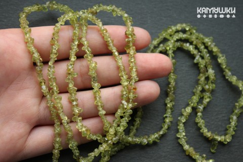 Хризолит, крошка, набор 9,5 см