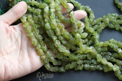 Хризолит, необработанные куски, набор 9,5 см Хризолит, необработанные куски, набор 9,5 см