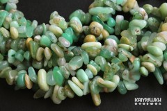 Хризопраз, крошка яркая, мелкая набор 9,5 см