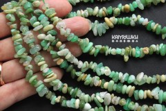 Хризопраз, крошка яркая, мелкая набор 9,5 см