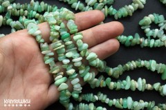 Хризопраз, крошка яркая, набор 9,5 см